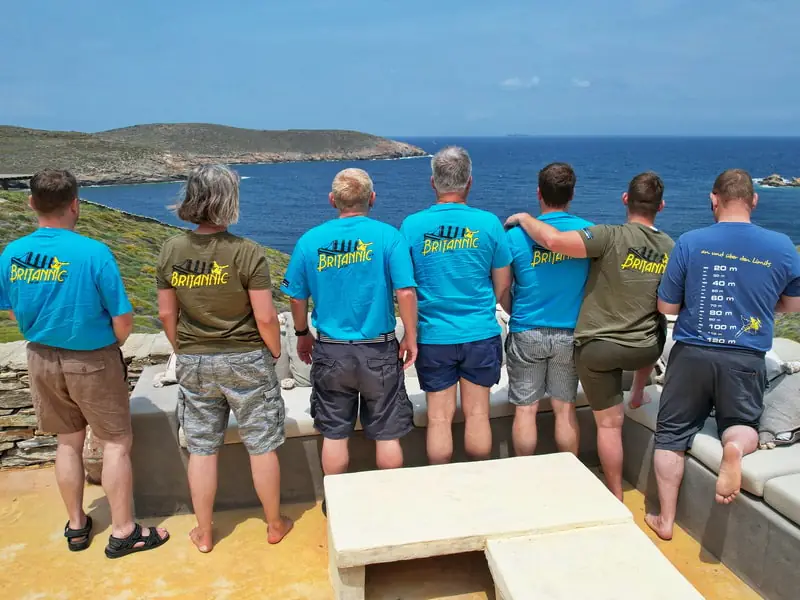  Wrack Britannic Mischgastauchen CCR